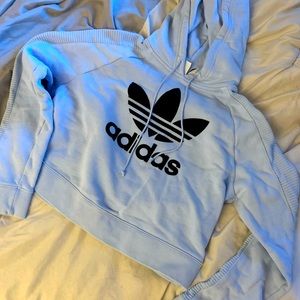 Adidas crops hoodie. Worn once!